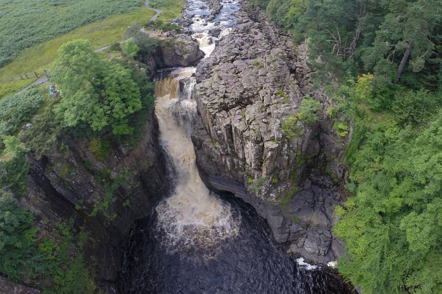High Force Waterfall | High Force | One of the Most Spectacular Waterfalls  in England