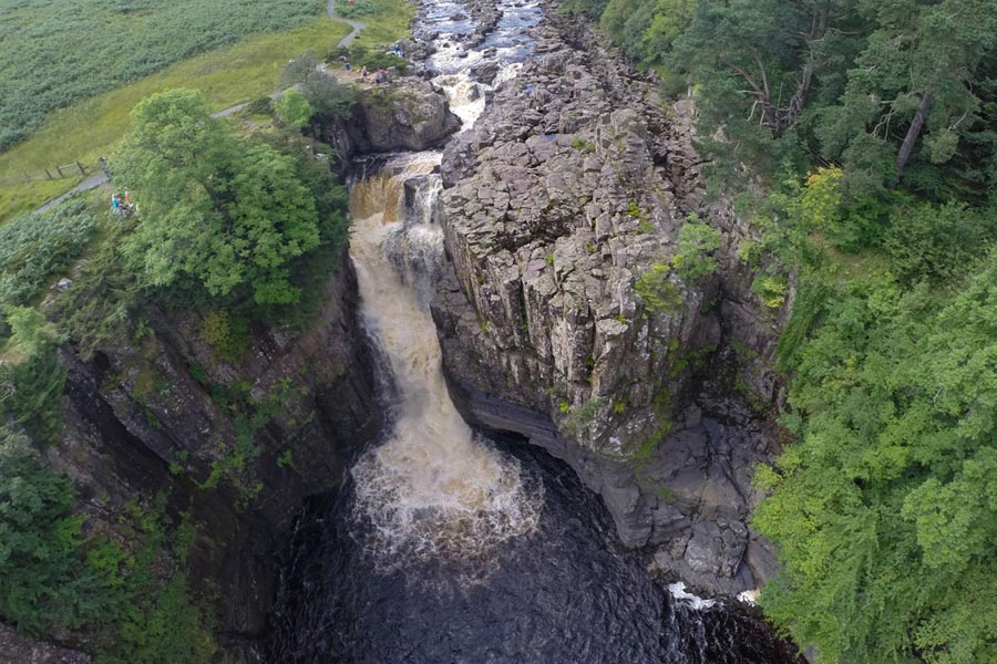 river tees high force waterfall case study