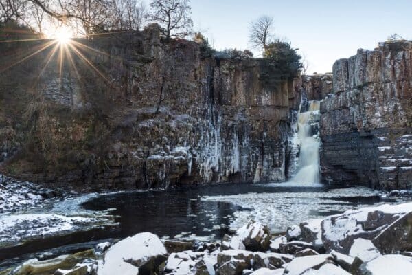 High Force Waterfall - Winter