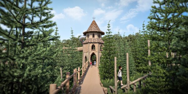 CGI image of The Plotters' Forest at Raby Castle (2)-min Plotters Forest Play Area