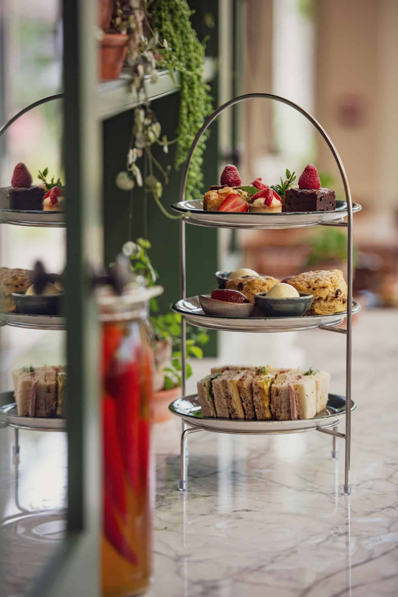 Afternoon Tea at The Vinery, Raby Castle, Park and Gardens, County Durham