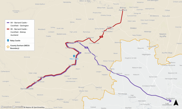 Buses to Raby Castle Map 10% off