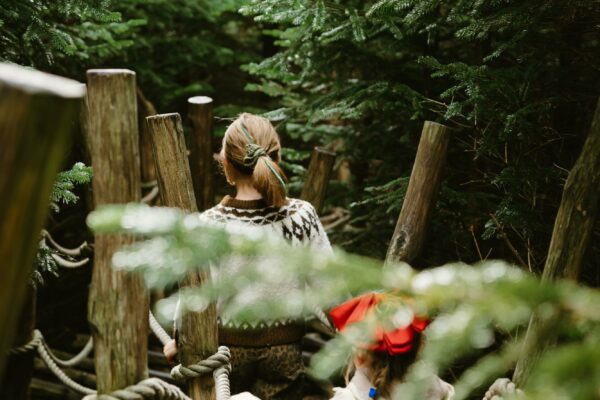 The Plotters' Forest outdoor adventure playground, Raby Castle, Park and Gardens The Plotters' Forest outdoor adventure playground, Raby Castle, Park and Gardens
