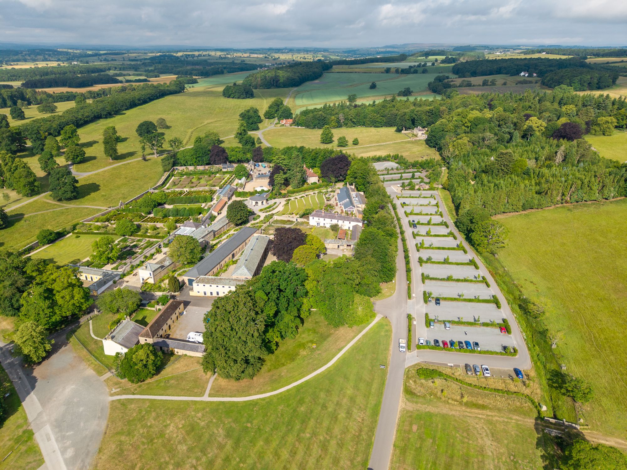 Parking at accessibility at Raby Castle, Park & Gardens 12 Parking at accessibility at Raby Castle, Park & Gardens