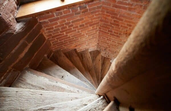 Stairs at the Summer House, Eyton-on-Severn