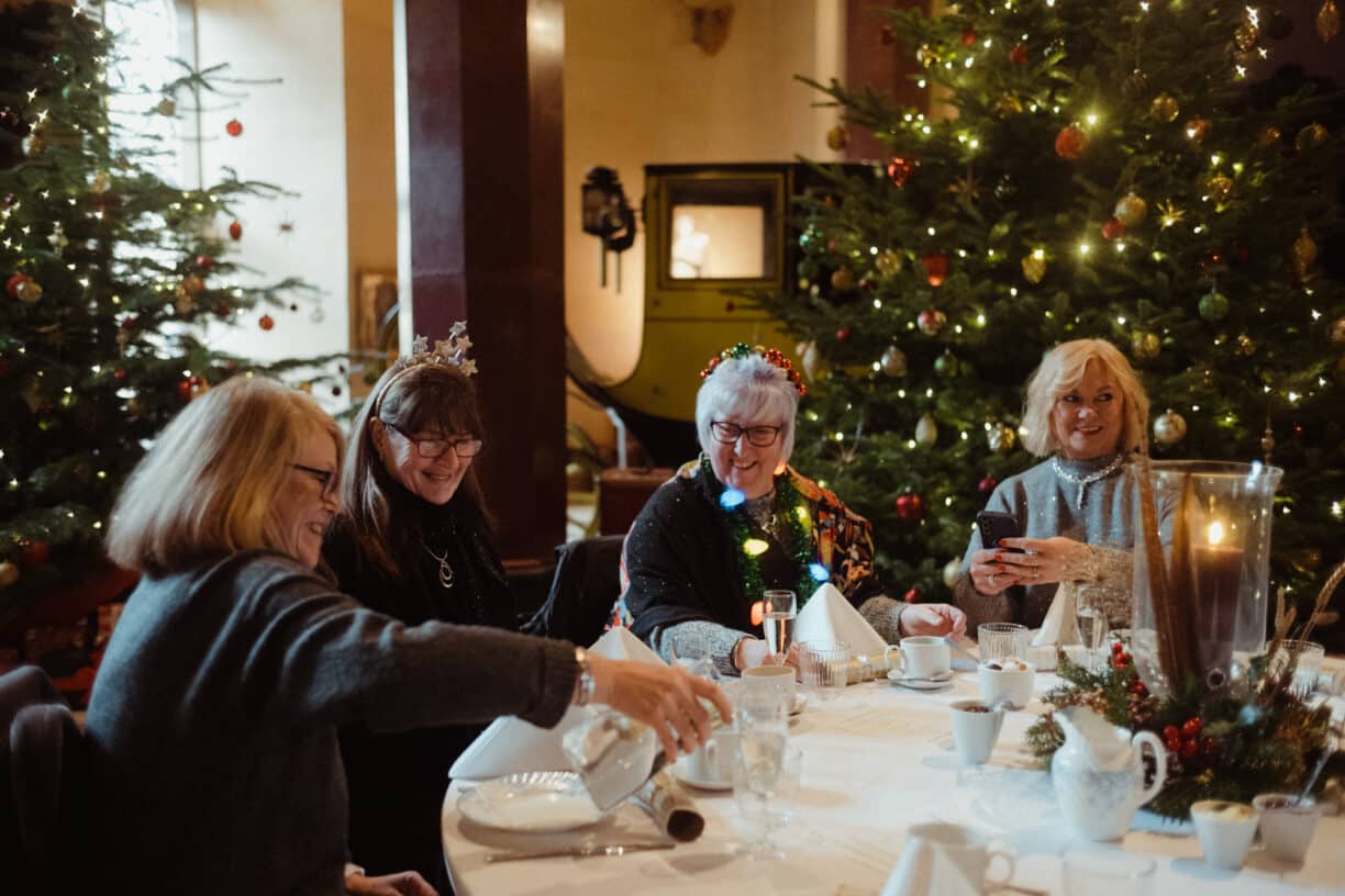 Festive Afternoon Teas at Raby Castle Park and Gardens Festive Experiences in County Durham this Christmas