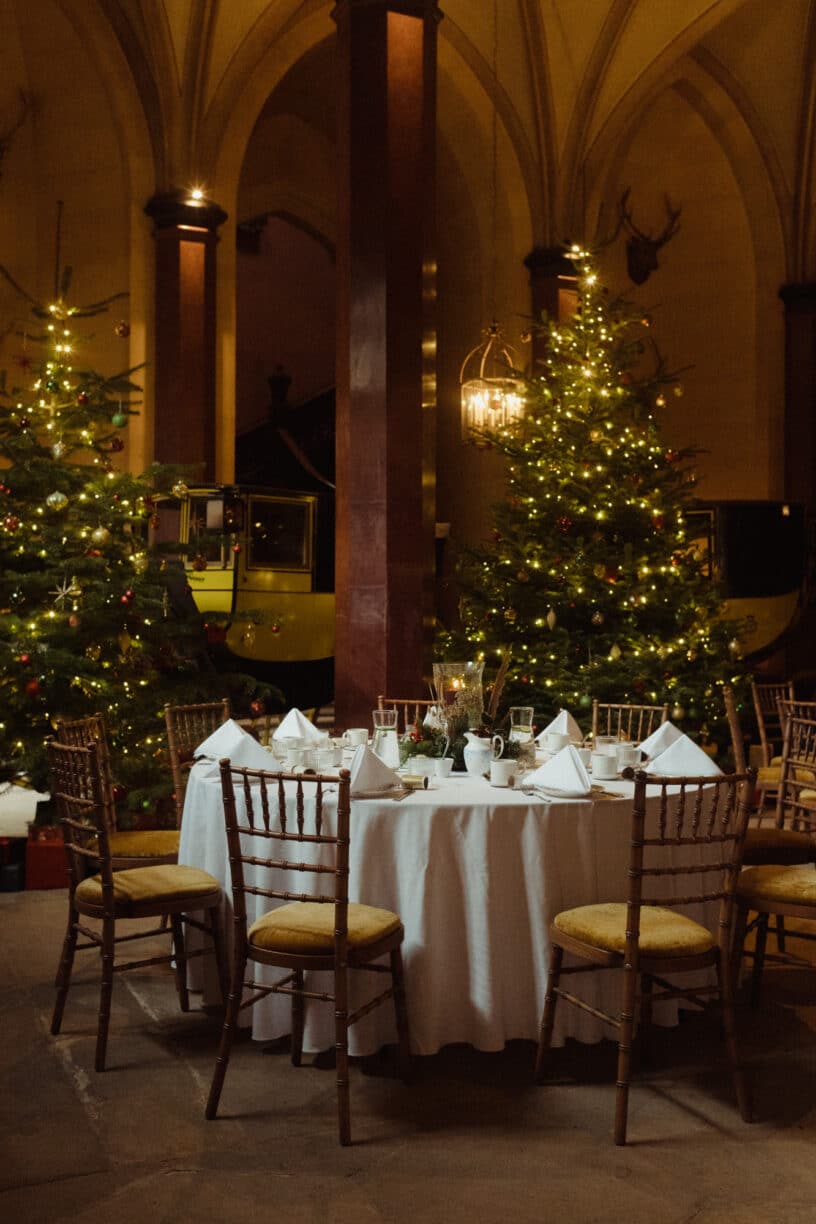 Festive Afternoon Teas at Raby Castle Park and Gardens Festive Experiences in County Durham this Christmas