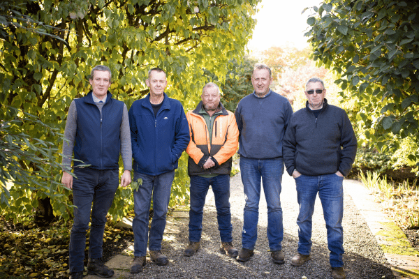 Forestry Team with Head Forester, Geoff Turnbull