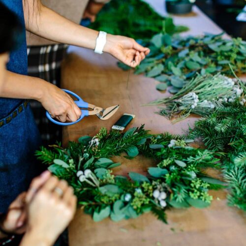 Raby Christmas Wreath Workshop