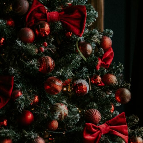 Christmas Tree at High Force Hotel