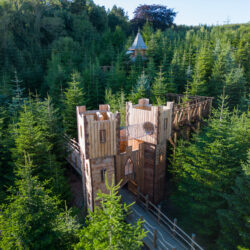 Raby Castle Plotters Forest Drone