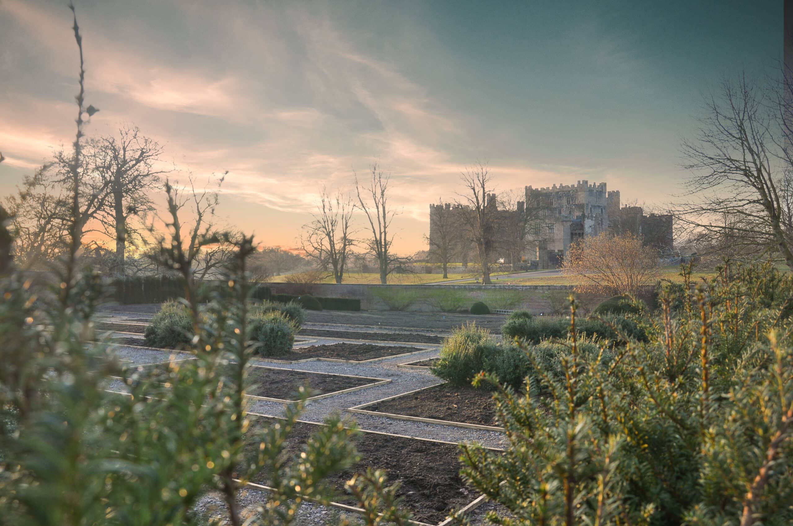 First Stage of Walled Garden Remodelling Nearing Completion At Raby