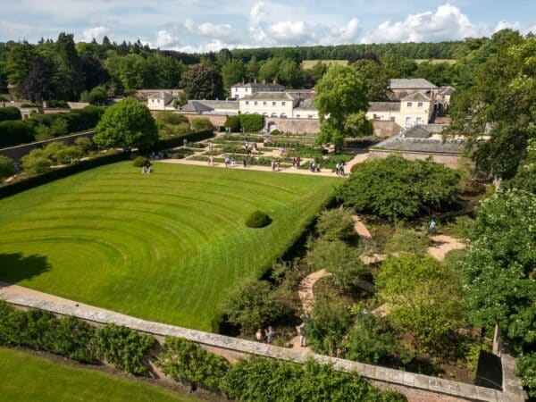 Raby Castles Remodelled East Garden