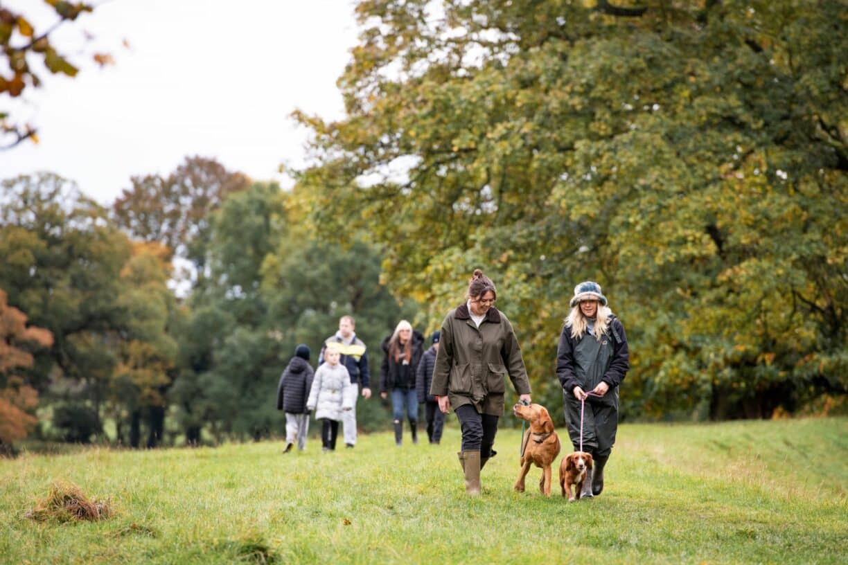 The Great British Dog Walk at Raby Castle by gemhearingdogs