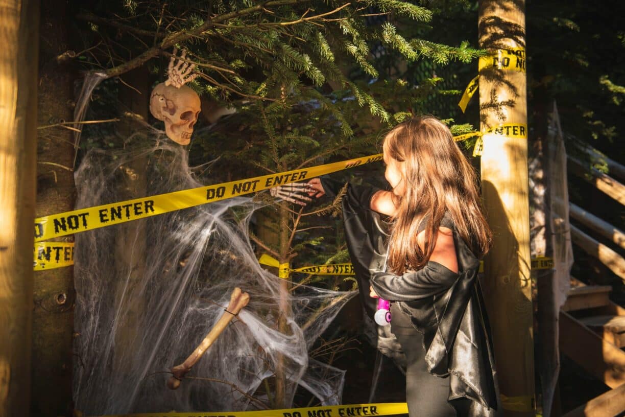 Halloween Trail in The Plotters' Forest Raby Castle Park & Gardens Halloween Events in County Durham