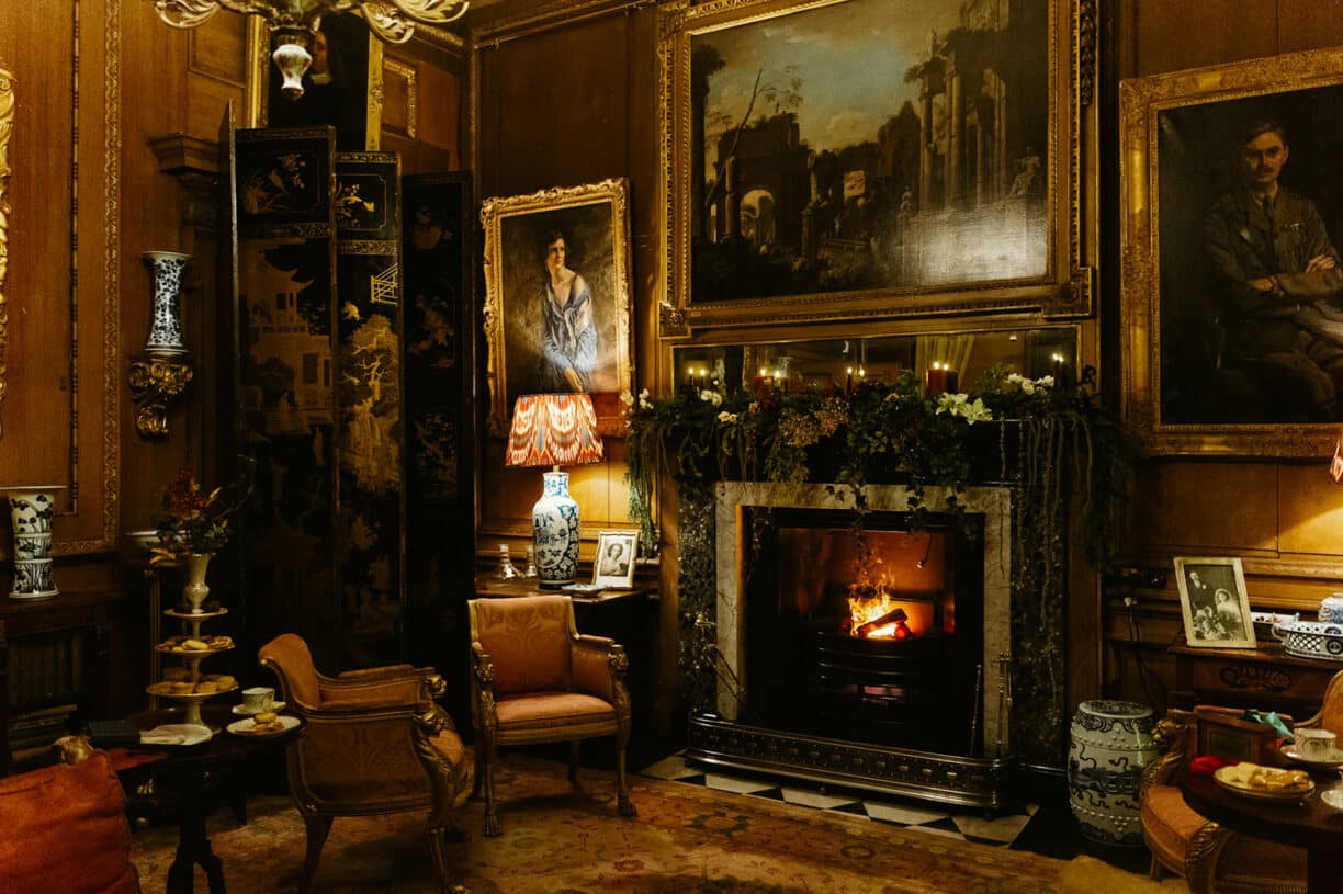 Raby Castle at Christmas festive days out in the north east of england