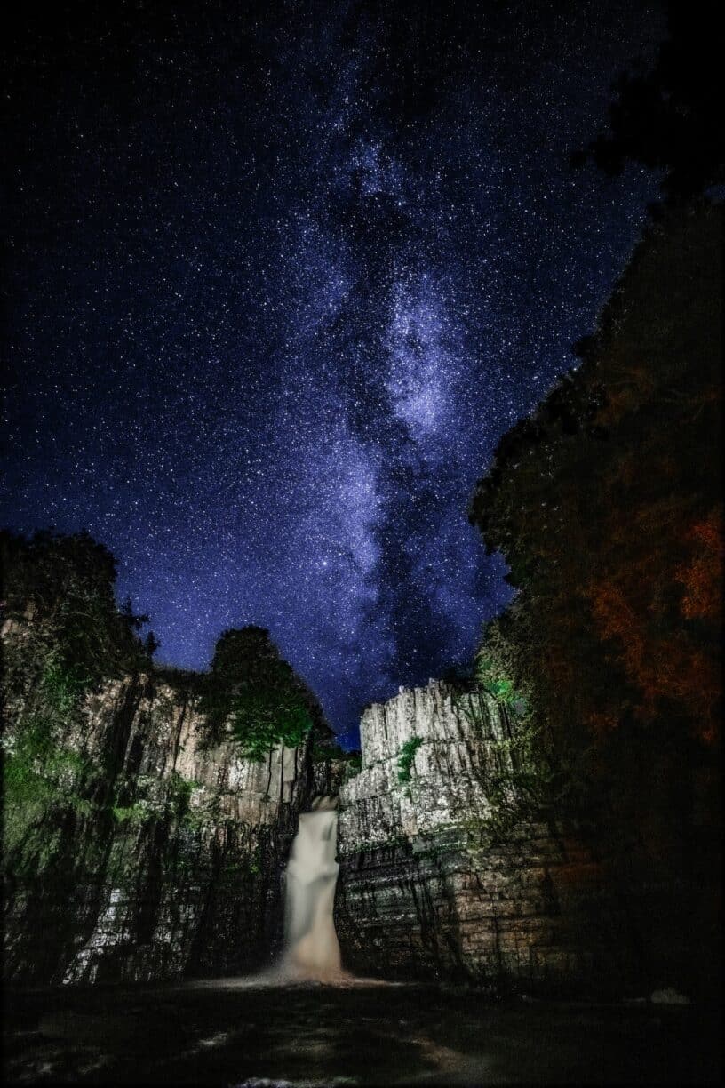 High Force Hotel and Waterfall Stargazing Supper Christmas Event - Ken Hunter