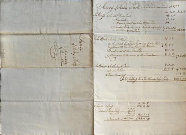 (2) Dixon's Survey Papers, 1761 (MR 495_28)