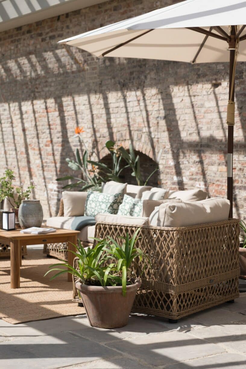 Neptune Garden and Outdoor Living at Raby Castle, County Durham