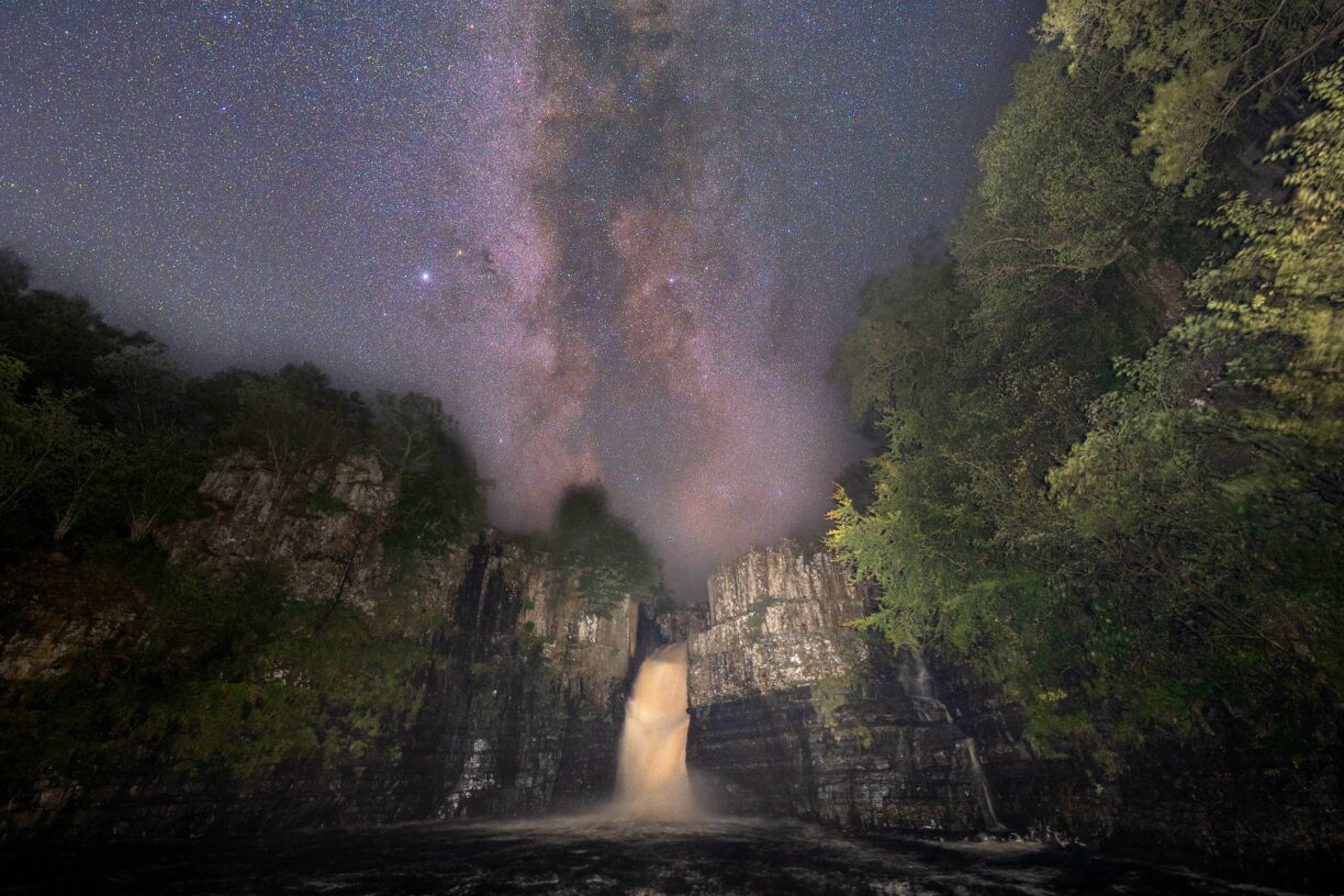 Family Stargazing at High Force – A Magical Night Sky Experience for All Ages