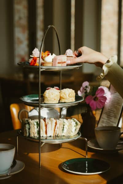 Afternoon Tea at The Vinery, Raby Castle, County Durham