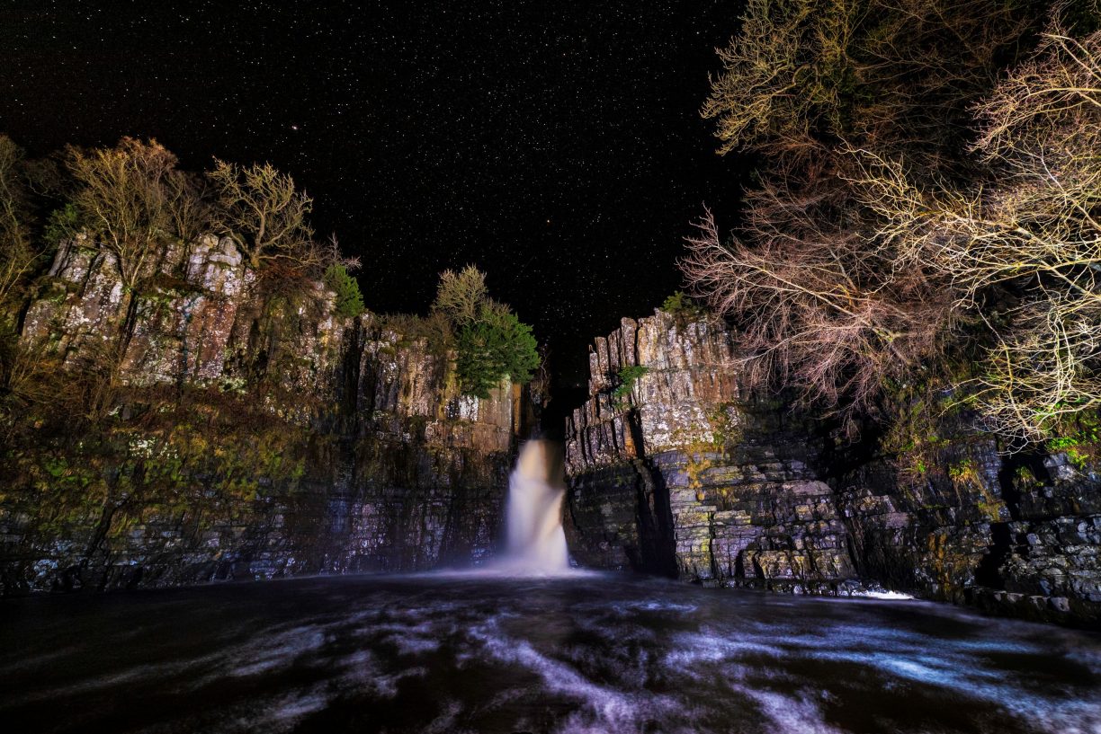 Festive Stargazing at High Force Hotel & Waterfall