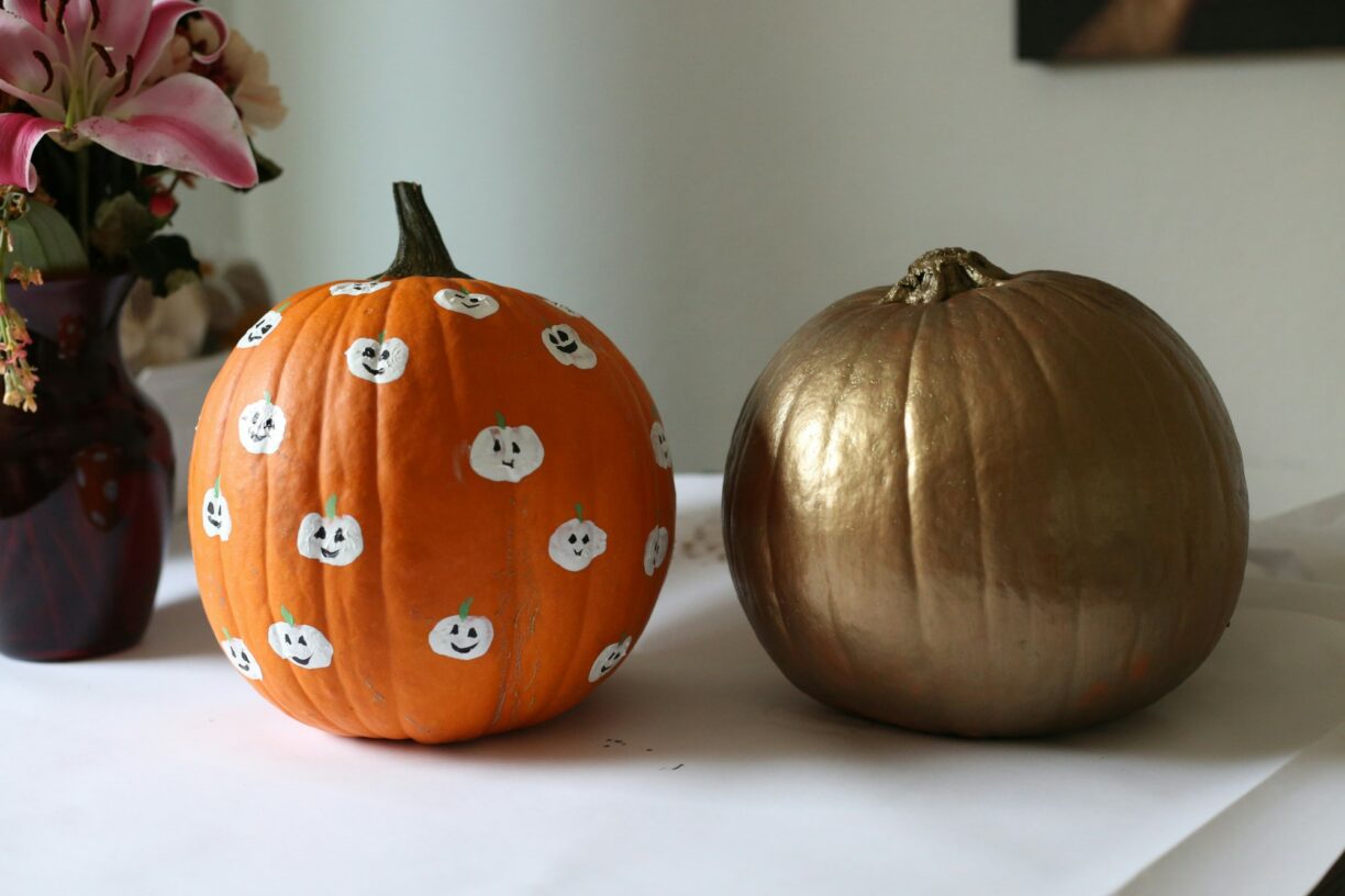 Pumpkin Painting Workshop at Raby Castle, County Durham