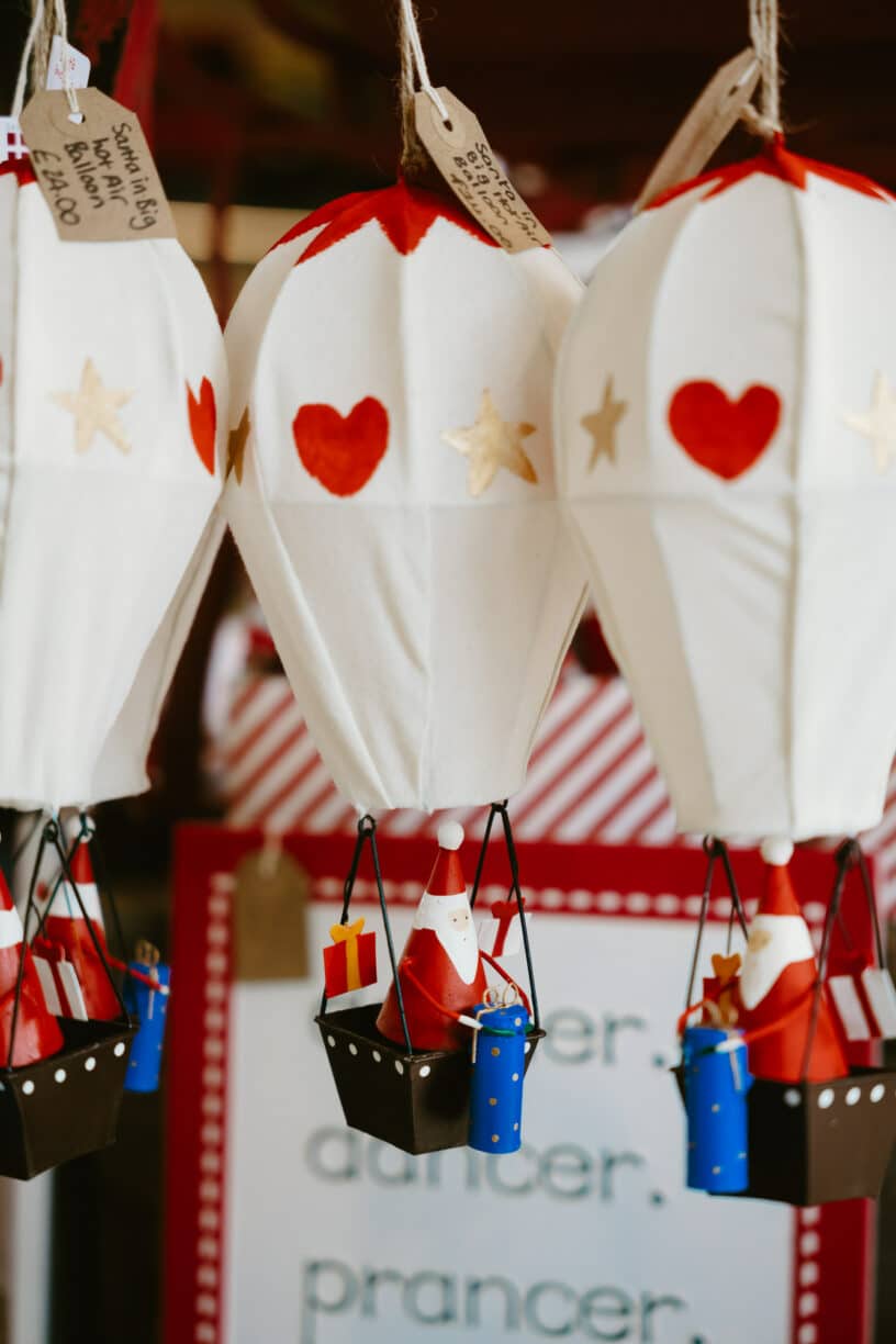 Christmas Shopping Evening in the Coach House Shop at Raby Castle Park and Gardens